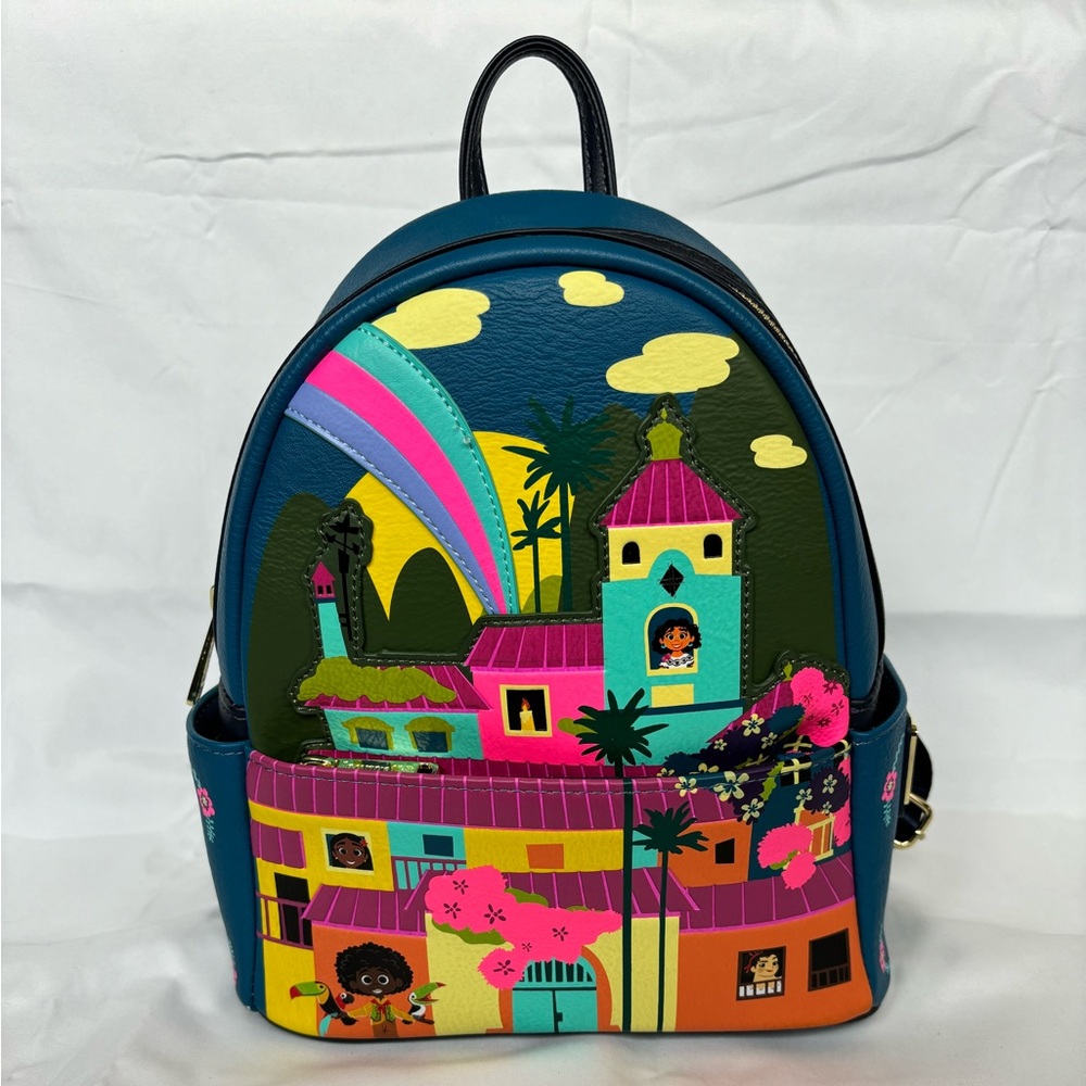 LIKE NEW Disney Encanto Loungefly mini backpack
